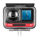 TELESIN 40M 防水保護ハウジング インスタ360 ONE R 360 Edition FPV カメラ用ダイビングケースプロテクター