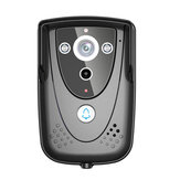 Telecamera per videocitofono wireless WiFi con interfono remoto, visione notturna IR