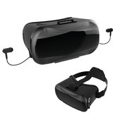 VR V5-2 Virtual Reality 3D Occhiali Auricolare con cuffia stereo / microfono per il telefono cellulare