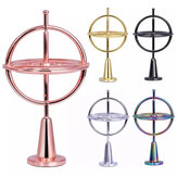 Metall-Gyrospielzeug-Set: sich drehender Kreisel, selbstausgleichender Gyroskopanten-Gravitationsdekompressions-Lernspielzeug-Fingergyroskop