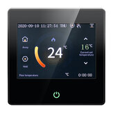 ME102H TuyaWiFiスマートLCDタッチスクリーンサーモスタット暖房温度コントローラーはAlexaGoogleHomeで動作します