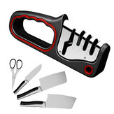 AOTU AT7504 4-in-1 Sharpening Stone Household Camping Knife Kitchen Scissors Sharpener Fine Grinding Ultra-fine Blade Special Sharpener