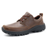 Ανδρικά Casual Business Wear Resistance Outsole Comfy Soft Ankle Oxfords Shoes