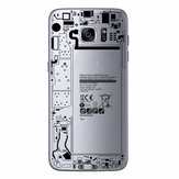 Transparent souple tpu créatif drôle antichoc anti-éraflure arrière couvrir cas pour Samsung Galaxy S7 g9300