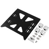 Y Carriage V2 Hot Bed Support Plate with Aluminum SC8UU P8 Slider for Prusa i3 3D Printer