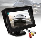 4,3-calowy ekran LCD samochodu Widok z tyłu Zestaw kamery cofania DVD Magnetowid
