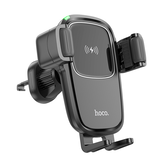HOCO «HW1» 15W 10W 7.5W 5W Беспроводное зарядное устройство для автомобиля с быстрой беспроводной зарядкой на воздушной решетке для iPhone 14 13 12, для Huawei Mate50, для Xiaomi 13pro, для Oppo Reno9, для Samsung Galaxy S23