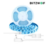 BlitzWolf® BW-LT11 2M / 5M Smart APP Control RGBW LED Kit de bandes lumineuses fonctionne avec Amazon Alexa Assistant Google Décorations de Noël Liquidation Lumières de Noël