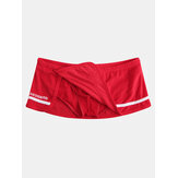Men Cotton Fleece Apron Design Towel Shorts Loose Home Casual Underwear