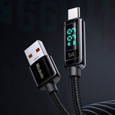 MCDODO USB To Type-C/Micro USB & USB-C To USB-C 5A Καλώδιο Ταχεία Φόρτιση Δεδομένων Διαβίβαση Digitalηφιακή Οθόνη Κορδόνι Δεδομένων LED 1,2 μήκος Για Samsung Galaxy S21 Σημείω