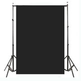 Μαύρο χαρτί βινυλίου σε διάφανο φόντο φωτογραφίας Studio με διαστάσεις 2,1x1,5μ.