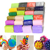 32PCS DIY Pottery Clay Plasticine Craft Malleable Fimo Polymer Modelling Soft Block Toy Gift