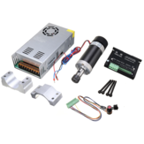 Machifit ER11 Chuck CNC 500W Brushless Spindle Motor with Clamp Power Supply Speed Governor