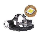 XANES® 1800LM XHP50 LED-Stirnlampe mit 18650-Akku, USB-Schnittstelle und 3 Modi wasserdicht für Camping, Wandern und Radfahren.
