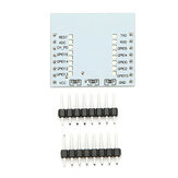 20 db soros portos WIFI ESP8266 modul adapter lap IO kivezetéssel ESP-07 ESP-08 ESP-12-hez