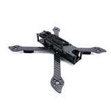 Telaio Stingy V2 a 235mm con spessore del braccio di 4mm in fibra di carbonio Kit telaio da 5 pollici Supporto pila 20x20mm / 30.5x30.5mm per drone RC da gara FPV