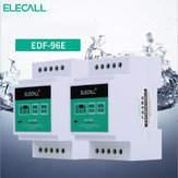 DF96E AC220V Din Rail Mount Float Switch Auto Water Liquid Level Controller with 3pcs 2/5/10M length probes