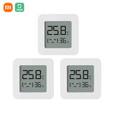 3 pièces XIAOMI Mijia BT Bluetooth Thermomètre 2 Sans Fil Intelligent Électrique Numérique Hygromètre Thermomètre Fonctionne avec Mijia APP