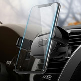 Soporte de Teléfono para Automóvil con Bloqueo Automático de Enlace de Toque de Cangrejo y Montaje Universal de Rotación en el Ventilador de Aire para iPhone X