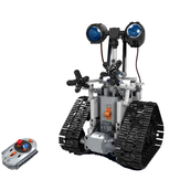 モーファン DIY 2.4G パトロール RC ロボット ブロック ビルディング 赤外線制御 アセンブリ ロボット おもちゃ