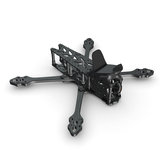 BCROW FS210 Freestyle 210mm Carbonrahmen Satz 6mm Arm für RC Drone FPV Racing