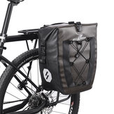 ROCKBROS 27L 自転車バッグ 反射防水 大容量 サイクリング リアシート バイクバッグ