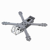 HSKRC KT 230mm 5 polegadas / 260mm 6 polegadas / 290mm 7 polegadas Kit de quadro de fibra de carbono 3K para RC Drone FPV Racing