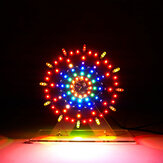 Geekcreit® DIY Colorful LED كتيب رواية Ferris Wheel Flash Kit موسيقى Spectrum Electronic Kit