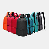 Men Women Casual Large Capacity Pure Color Backpack