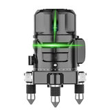 5 líneas de color verde Láser máquina de nivel horizontal vertical de medición transversal herramienta