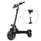 [EU Direct] Janobike 2000W Dual Motor 23.4Ah 10 Inches Folding Electric Scooter with Seat 70km/h Max. Speed 80km Mileage Range Max Load 200kg