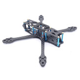 RC Drone FPV Yarışı için 3D Baskı TPU Anten Tutuculu 5 İnçlik 3K Karbon Fiber 220mm Tekerlek Tabanlı Strech X5 V2 Çerçeve Kiti