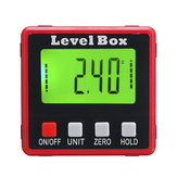 Niveau laser de boîte de niveau d'inclinomètre de mesure d'angle numérique LCD Finder Bevel Gauge