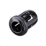 30pcs 5MM LED Holder Black Plastic Diode Lampshade Holder Clip Bezel Mount Light Case Cup Bezels Mounting Cases