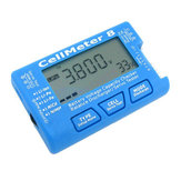 AOK CellMeter 8 Multifunctional Digital Battery Capacity Servo Checker Tester 2S-8S 2pcs