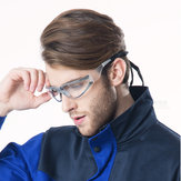  Klare Anti-UV-Schutzbrille Winddichte Schutzbrille Arbeitssicherheitsaugen Tragen mit Box
