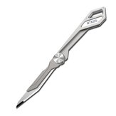 NITECORE NTKO5 97mm 4,7g TC4 nóż z tytanowej stali stopowej ultralekki składany nóż EDC brelok do kluczy kieszonkowy nóż