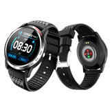 Bakeey W3 ECG + HRV Cuore Tasso di pressione sanguigna SPO2 Cuore Salute Monitorare il messaggio del chiamante Promemoria Smart Watch