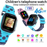 Y95 4G Child Smart Watch Phone GPS Waterproof Kids Smart Watch WiFi Anti-lost SIM Locator Tracker HD Video Call