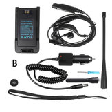 Accesorios de mano para walkie talkie de MIC de altavoz de 7PCS 2Pin para Baofeng UV9R-ERA