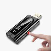 Ασύρματος δέκτης πομπού ήχου Bluetooth 5.0 Μαύρο MP3 Player AUX FM Διπλή Έξοδος TF USB Βύσμα 3.5mm Jack Για TV PC Car Kit