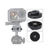 ULANZI U-12カメラアクセサリー垂直ベースホルダー1/4インストールマウントDJI OsmoアクションFPVカメラ用固定マウント