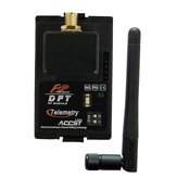 FrSky DFT 2.4G 8CH ACCST Módulo transmisor de telemetría compatible con dos vías Futaba para RC Drone