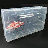 Műanyag PP védő tároló táska a Walkera MINICP SCP XK K110 K123 K124 Wltoys V911S RC helikopterhez