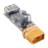 Cargador de batería de Lipo 2-6S USB Convertidor de carga rápida QC3.0 con conector XT60 para B6FPV