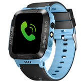 Reloj inteligente para niños GPS antipérdida Rastreador de fitness Localizador Llamada SOS Cámara para IOS Android APP