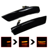 LED Dynamic Flowing Turn Signal Lights Side Wing Mirror Indicator Sequential Blinker Lamp For Ford Focus 3 MK3 3.5 2011-2018