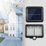 Lampada da parete per esterni a energia solare COB 98/108/120LED con sensore di movimento PIR per giardino