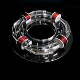 4 bobina anel acelerador digital levitação magnética ciclotron modelo de física de alta tecnologia kit diy brinquedos para crianças presente