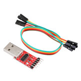 CTS DTR USB adapter Pro Mini letöltő kábel USB-ről RS232 TTL soros portokra CH340 FT232 CP2102 PL2303 UART TB196 helyettesítése